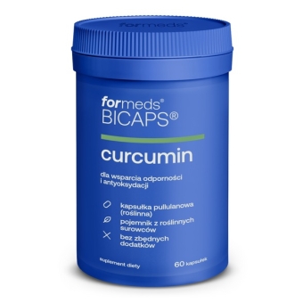 Formeds BICAPS Curcumin 60kapsułek cena 83,99zł