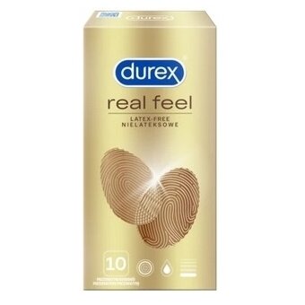 Durex RealFeal prezerwatywy 10sztuk cena 43,00zł