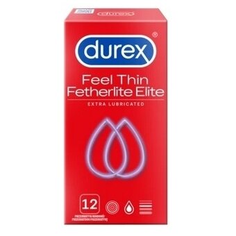 Durex Fetherlite Elite prezerwatywy 12 sztuk cena 34,90zł