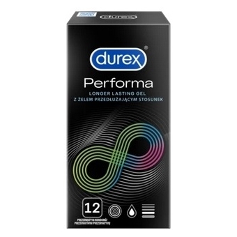 Durex Performa prezerwatywy 12sztuk cena 35,45zł