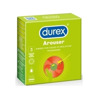 Durex Arouser prezerwatywy 3sztuki cena 11,55zł