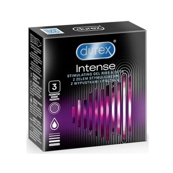 Durex Intense prezerwatywy 3sztuki cena 15,90zł