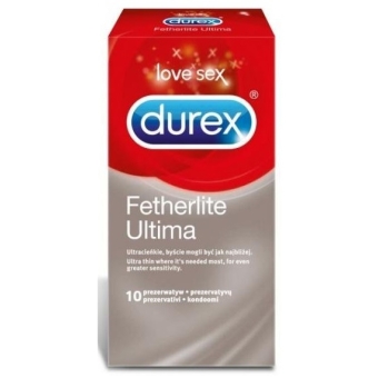Durex Fetherlite Ultima prezerwatywy 10sztuk cena 29,89zł