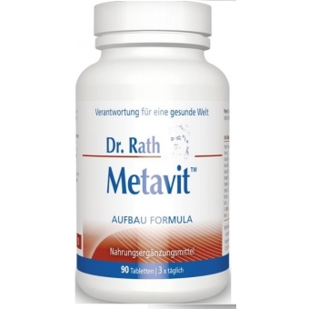 Dr Rath Metavit 90 tabletek cena 159,00zł