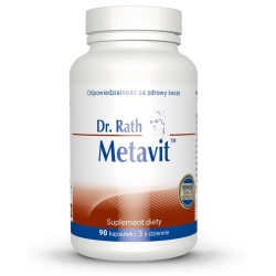 Dr Rath Metavit 90 kapsułek cena 145,00zł