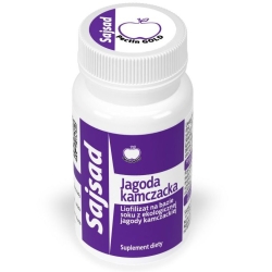 Sajsad liofilizat na bazie soku z ekologicznej jagody kamczackiej 300mg 60 kapsułek cena 95,00zł