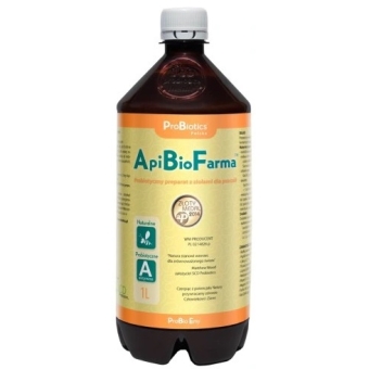 ProBiotics ApiBioFarma mikrobiologiczny preparat dla pszczół  płyn 1litr cena 78,50zł