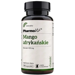 Pharmovit Mango afrykańskie 400mg 90kapsułek PROMOCJA  cena 26,70zł