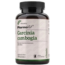 Pharmovit Garcinia cambogia 60% HCA 90kapsułek cena 36,90zł