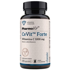 Pharmovit CeVit™ Forte Witamina C 1000mg 60kapsułek cena 19,99zł