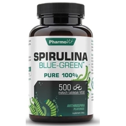 Pharmovit Spirulina Blue Green 500tabletek cena 39,90zł