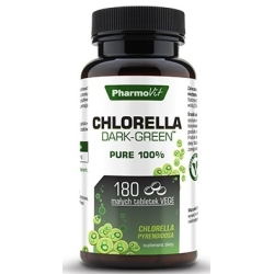 Pharmovit Chlorella Dark Green 180tabletek cena 26,90zł