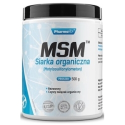 Pharmovit MSM siarka organiczna 500g cena 50,90zł