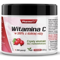 Pharmovit Witamina C z dzikiej róży 200g cena 68,90zł