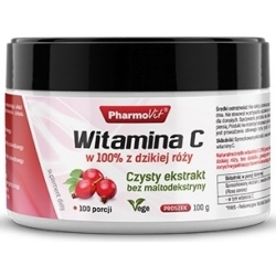 Pharmovit Witamina C z dzikiej róży 100g cena 36,90zł