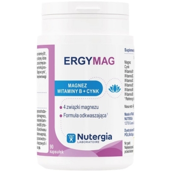 Nutergia Ergymag (Równowaga nerwowa) 90kapsułek cena 87,90zł