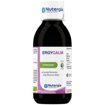 Nutergia Ergycalm (Równowaga nerwowa) płyn 250ml cena 85,90zł