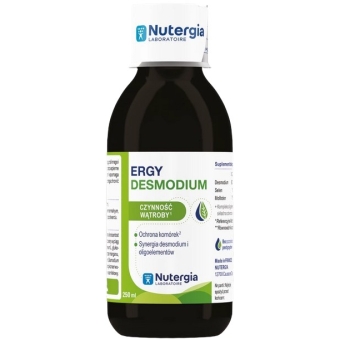 Nutergia Ergydesmodium (Detoksykacja organizmu) płyn 250ml cena 84,90zł