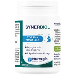 Nutergia Synerbiol (Układ kostno-stawowy) 60kapsułek cena 81,90zł