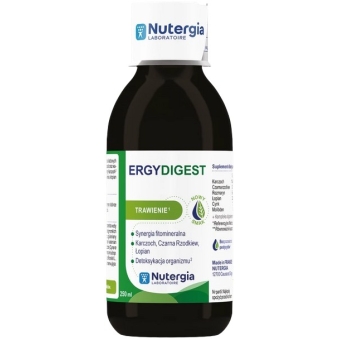 Nutergia Ergydigest (Równowaga układu pokarmowego) płyn 250ml cena 86,90zł