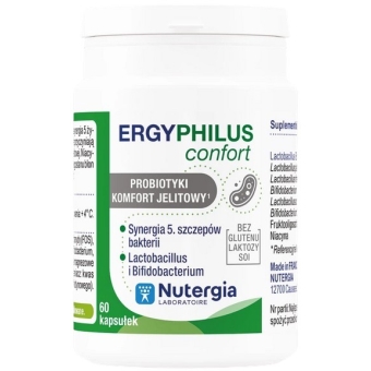 Nutergia Ergyphilus Confort (Probiotyk) 60kapsułek cena 89,99zł