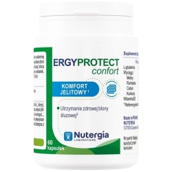 Nutergia Ergyprotect Confort (Rónowaga układu pokarmowego) 60kapsułek cena 77,90zł