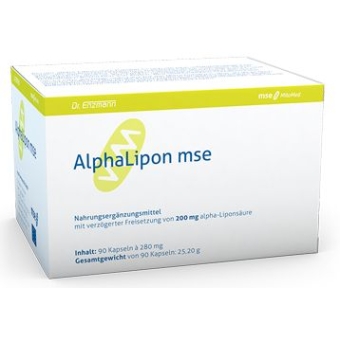 Dr Enzmann Kwas alfa liponowy MSE 90kapsułek Mito-Pharma cena 196,90zł