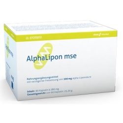 Dr Enzmann Kwas alfa liponowy MSE 90kapsułek Mito-Pharma + próbki gratis  cena 224,00zł
