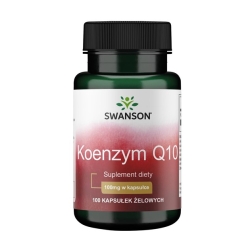 Swanson koenzym Q10 100mg 100kapsułek cena 104,90zł