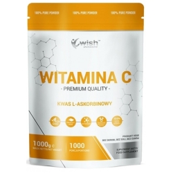 Witamina C kwas L-Askorbinowy w proszku vege 1kg (1000g) Wish Pharmaceutical cena 42,90zł
