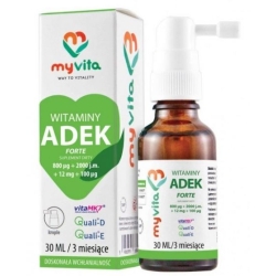 MyVita Witaminy ADEK Forte krople 30ml cena 65,50zł