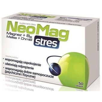 NeoMag Stres 50tabletek cena 17,90zł