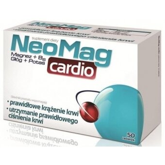 NeoMag Cardio 50tabletek cena 14,90zł