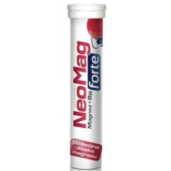 Neomag Forte 20tabletek musujących cena 17,90zł
