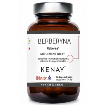 Kenay Berberyna REBERSA 60kapsułek cena 31,65zł