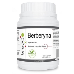 Kenay Berberyna 300kapsułek cena 129,90zł