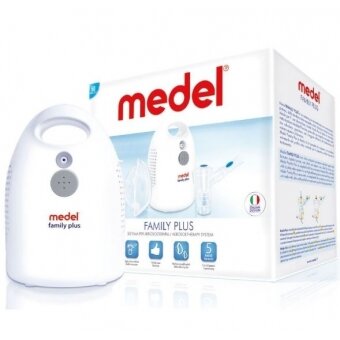 Inhalator pneumatyczno tłokowy Medel Family Plus (Novamed) cena 176,65zł