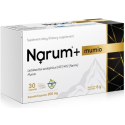 Narum Mumio 200mg 30kapsułek Vitaway LLC cena 59,00zł