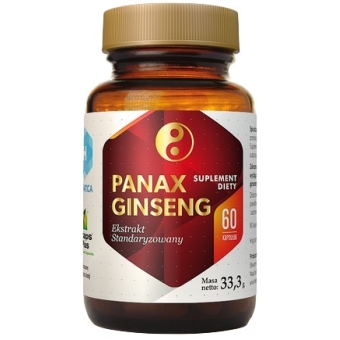 Hepatica Panax Ginseng 60kapsułek cena 52,50zł