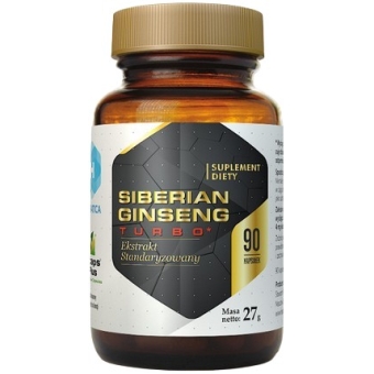 Hepatica Siberian Ginseng Turbo 90kapsułek cena 28,50zł