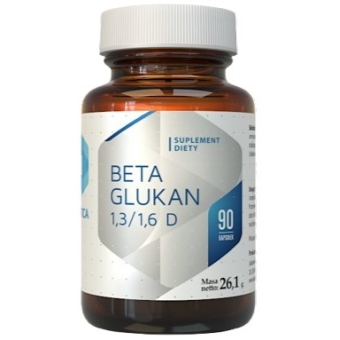 Hepatica Beta glukan 1,3/1,6 D 90kapsułek cena 46,90zł