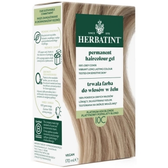 Herbatint Farba do włosów 10C (platynowy popielaty blond) 170ml cena 52,69zł