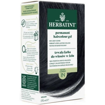 Herbatint Farba do włosów 1N (czarny) 170ml cena 51,95zł