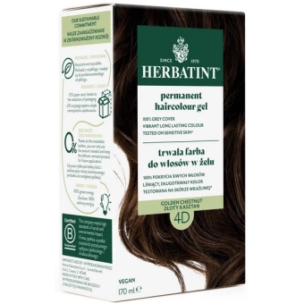 Herbatint Farba do włosów 4D (złoty kasztan) 170ml cena 52,69zł