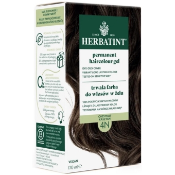 Herbatint Farba do włosów 4N (kasztan) 170ml cena 51,95zł