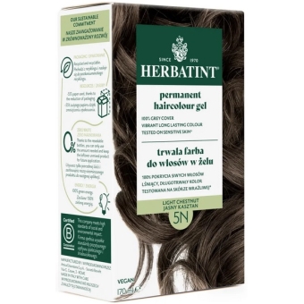 Herbatint Farba do włosów 5N (jasny kasztan) 170ml cena 51,95zł