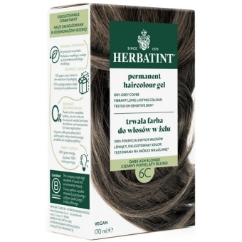 Herbatint Farba do włosów 6C (ciemny popielaty blond) 170ml cena 51,95zł