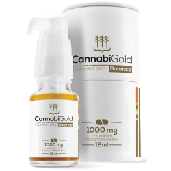 CannabiGold Select olejek konopny CBD 10%1000mg 12ml HemPoland cena 168,90zł