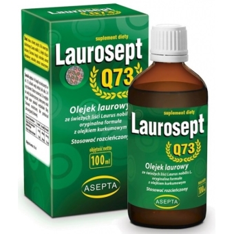 Asepta Laurosept Q73 krople 100ml cena 89,50zł