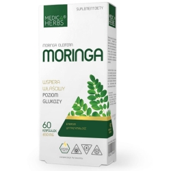 Medica Herbs Moringa Wyciąg 60kapsułek cena 24,95zł